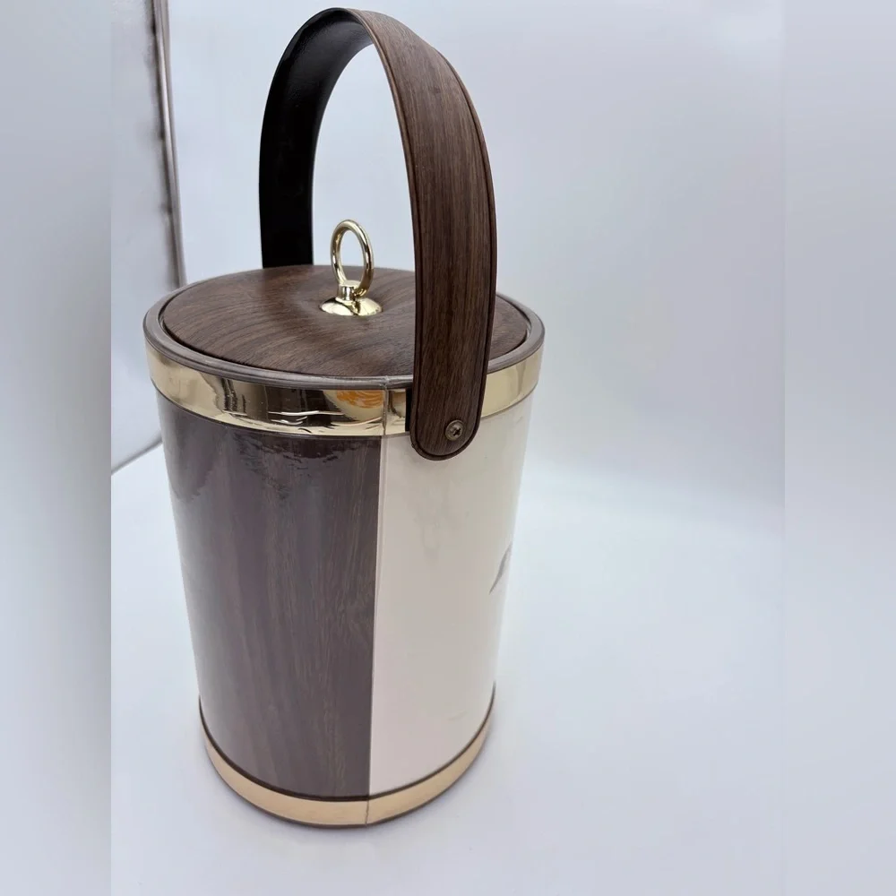 Vintage George’s Briard Canada Goose Ice Bucket for a MCM Bar Cart